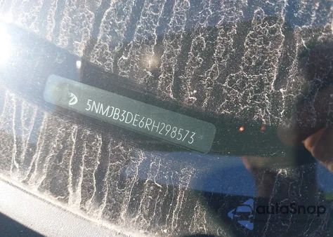 2024 Hyundai Tucson Sel из США, поврежденный, VIN 5NMJB3DE6RH298573